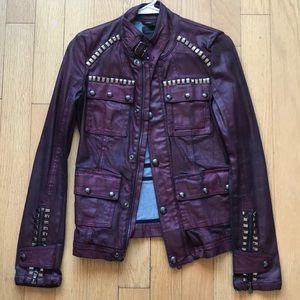Diesel Black Gold Coated denim jacket